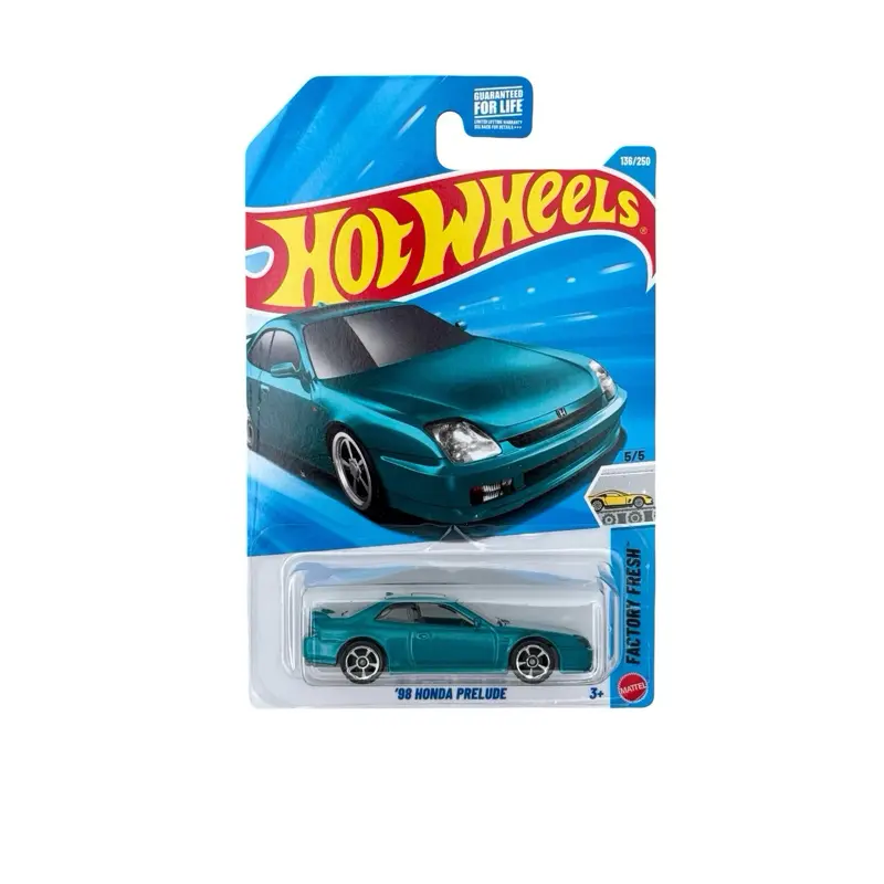 Hot Wheels ‘98 Honda Prelude Factory Fresh 1:64 Diecast Car
