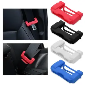Silicone Seat Belt Buckle Protection Crash Cover Conduit Buckle Clip Sheath Practical for main and auxiliary drivers, use this GM Seat Belt Buckle Protector to protect the interior of your car! Car Accessories Automotive Accessories