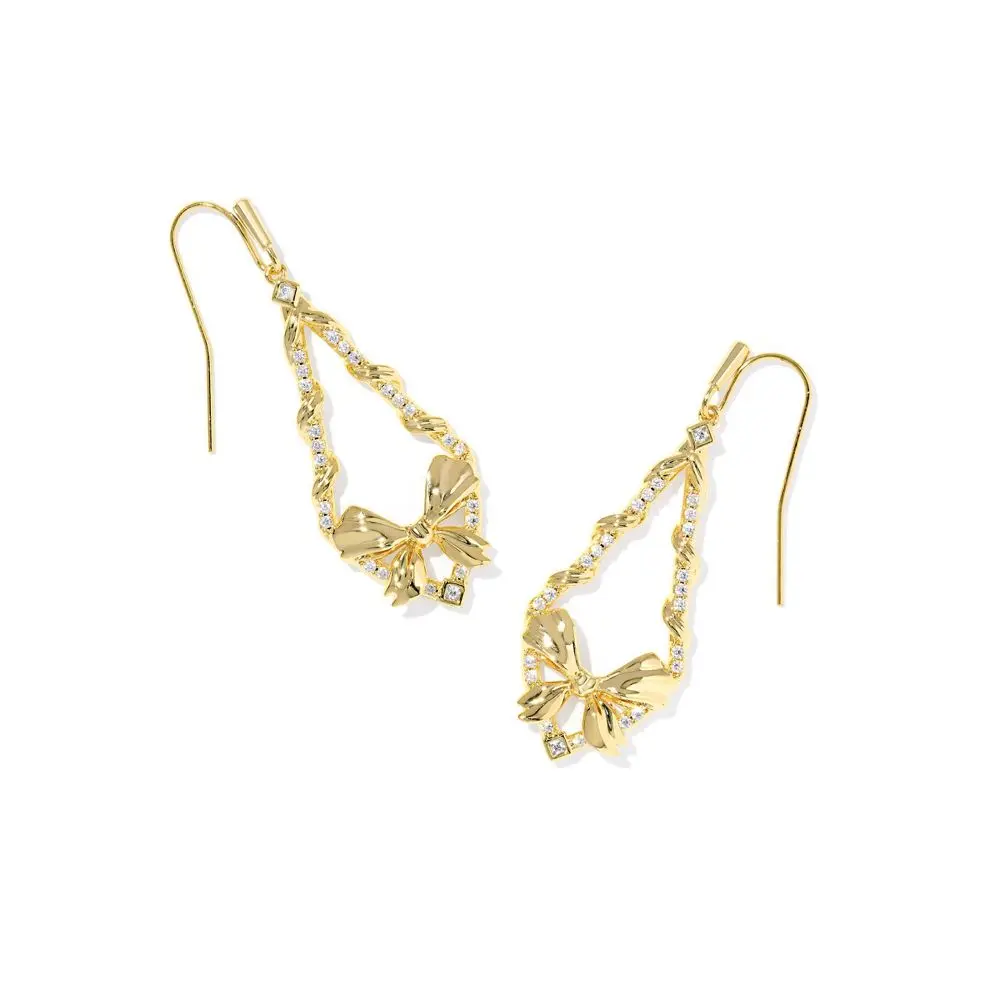 Kendra Scott Belle Bow Drop Earrings