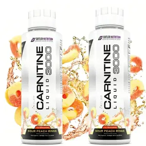 [Live Exclusive] Cutler Nutrition 2pc - Multi Flavor Carnitine Liquid 3000 Energy Sport Beverage Drink Variety Pack US Edit