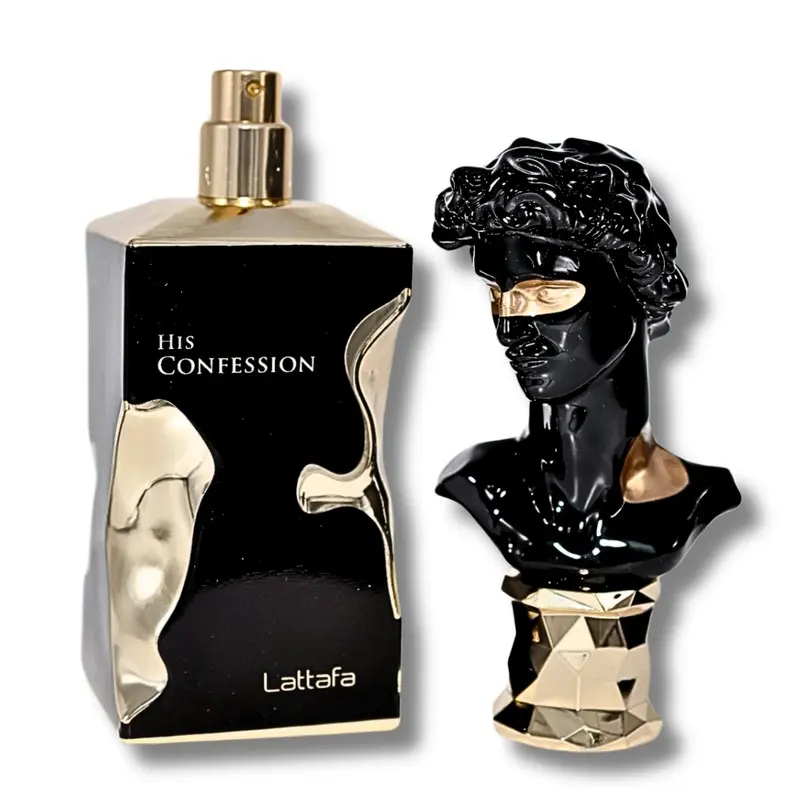Lattafa | His Confession | Men's Fragrance | 100 ML 3.4 OZ | Eau De Parfum | Citrus - Black pepper & Bergamot