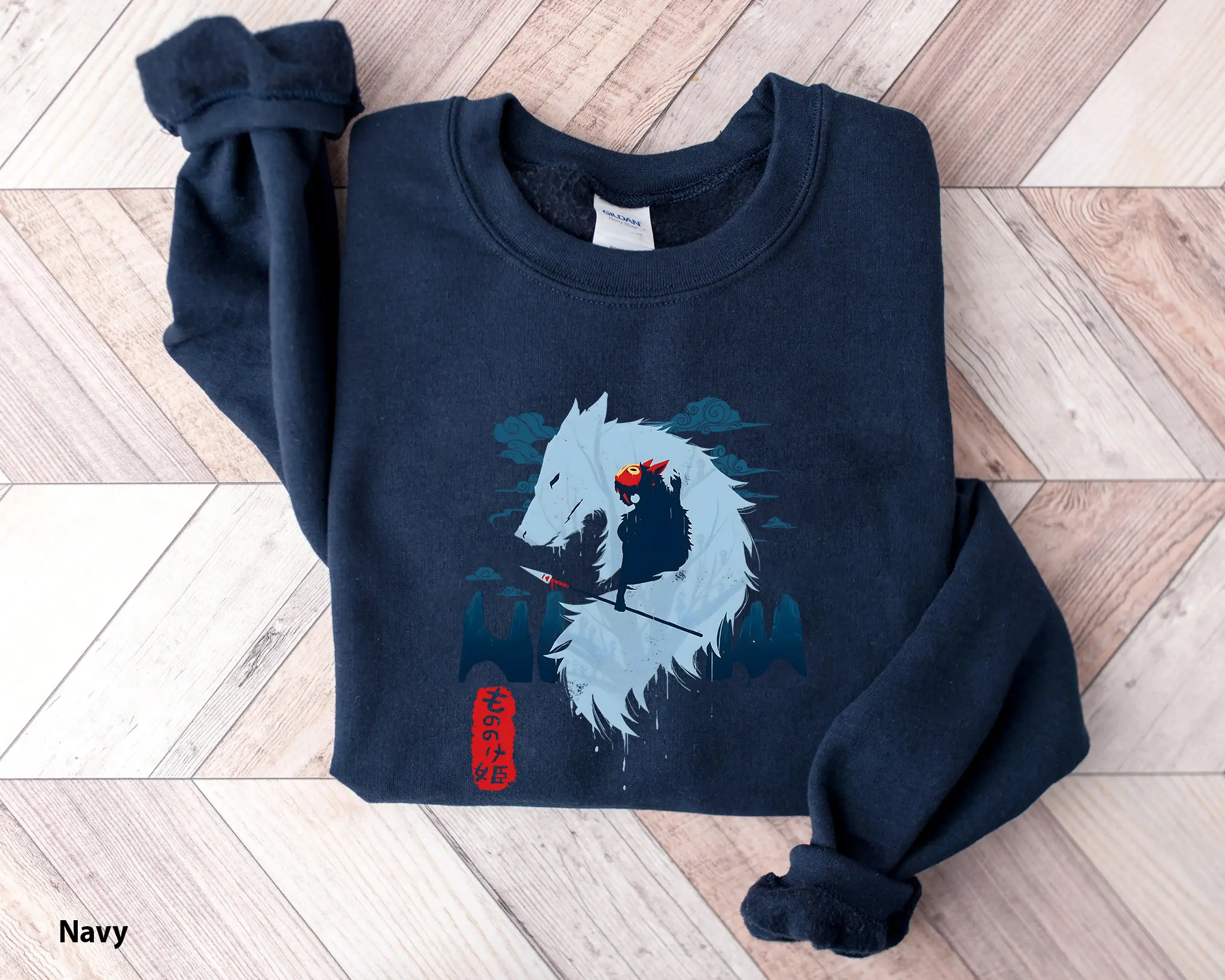 Princess Mononoke Sweatshirt, Hoodie, Studio Ghibli Shirt, Y2K Movie Shirt, Howls Moving Castle Sweater, Studio Ghibli Anime Sweater, Anime Lover