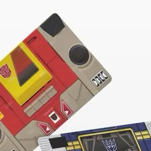 Soundwave  blast boombox villain hero Stickers. The Ultimate Rectangle Sticker for Anywhere & Anything Minimal Tech Style | Waterproof | Perfect Fit for Laptops & Accessories