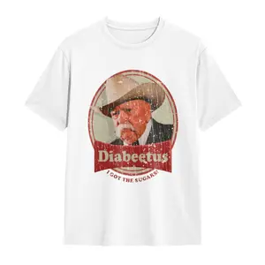 Retro Commercial Meme T-Shirt |   Wilford Brimley "Diabeetus" Tee