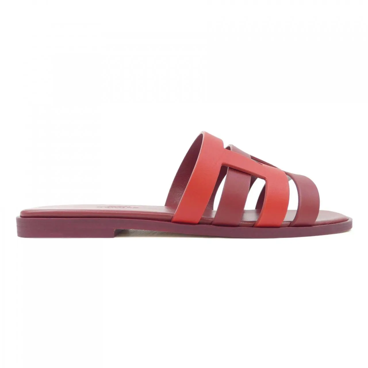 Pre-owned HERMÈS Calfskin Small Leather Goods Hermes Sandals