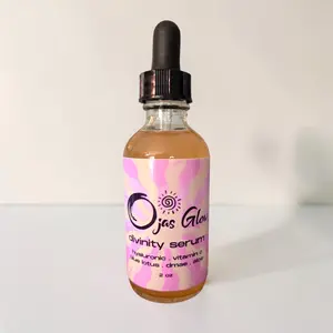 Ojas Glow Divinity Serum with Hyaluronic Acid and Blue Lotus