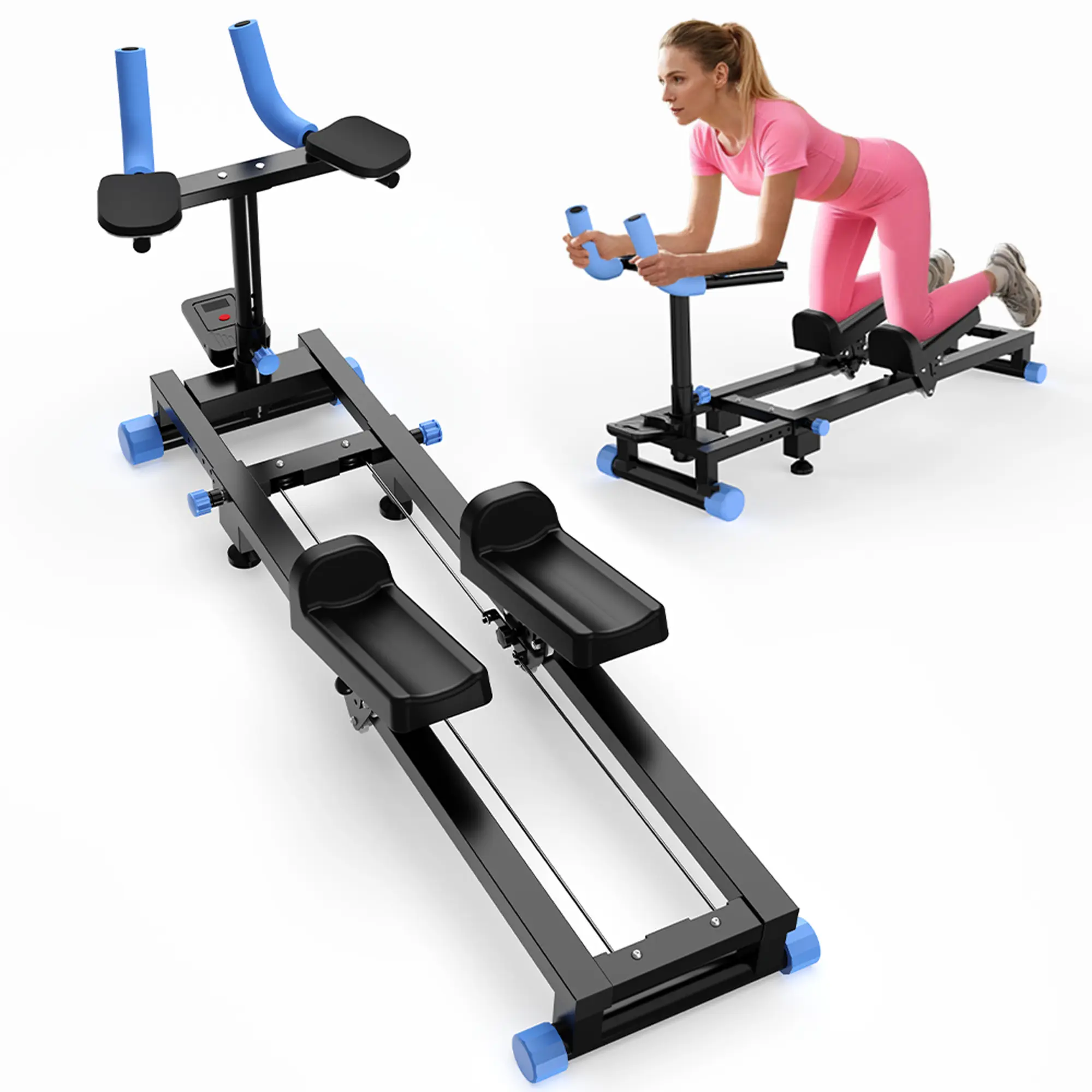 Multifunction Ab & Core Trainer Adjustable Full Body Climber & Stretch Machine