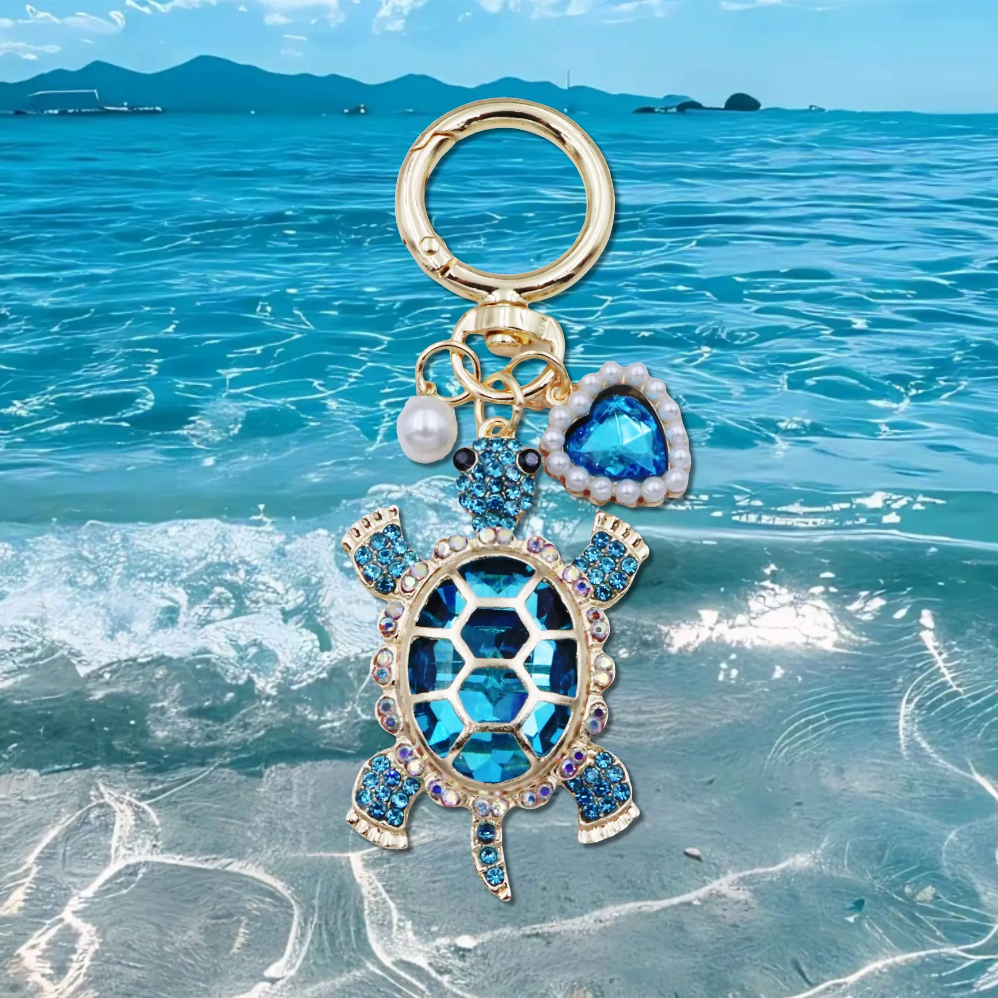 Fashion turtle keychain