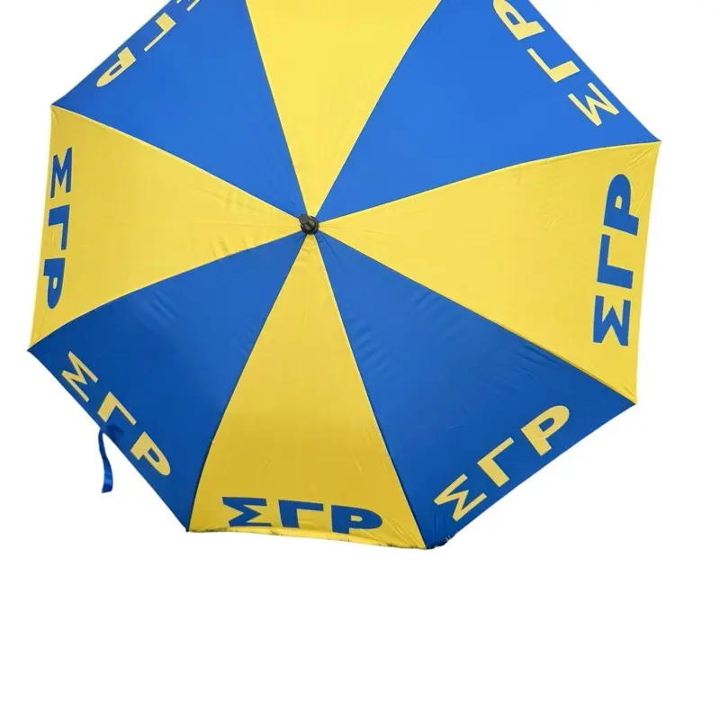 Sigma Gamma Rho Large 27-Inch Golf Umbrella for Outdoor Sports, Home Supplies Use, Large 27 Inches
