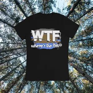 Short-Sleeve Unisex WHERE'S THE FISH T-Shirt