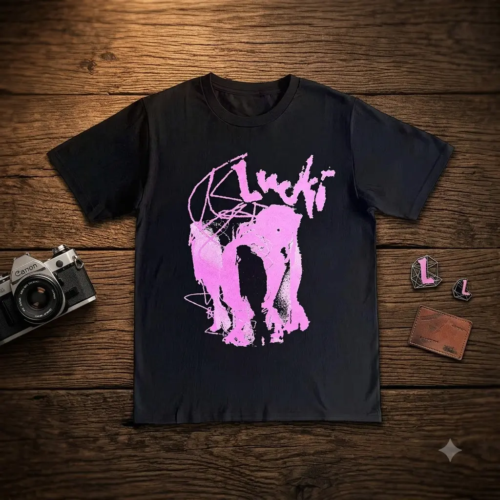 Lucki Almost There T-Shirt Merch Y2K Cotton Tshirt, Lucki Tee, Lucki T-Shirt Y2k Hip Hop Merch, Music Lover Shirt, Gift for Fans