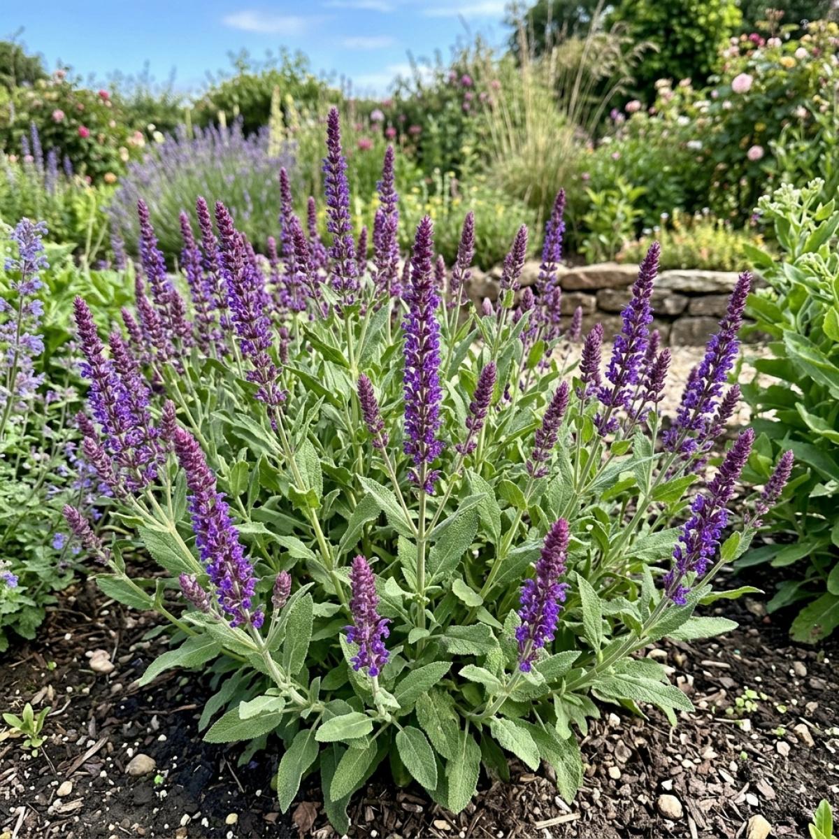 Premium Salvia Seed Packet Non-GMO Non-GMO Heirloom Garden Herb for DIY Home Planting Culinary & Aromatic Uses