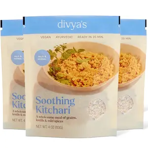 Pitta-Balancing Soothing Kitchari Single Serve, Gluten-Free & Vegan, 4 oz