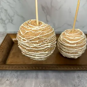 Cinnamon Roll Gourmet Caramel and Chocolate Apple