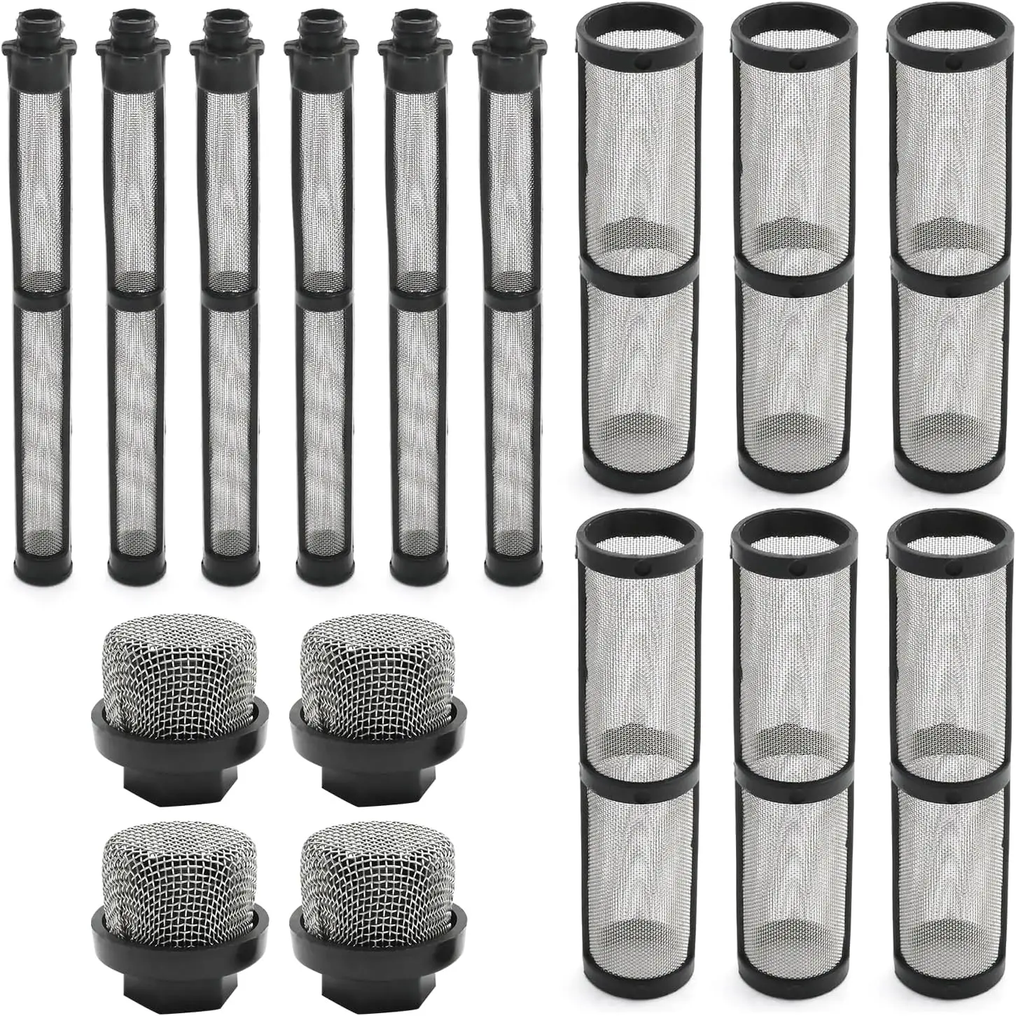 14 Pack 246385 246384 Airless  Sprayer Filter Screen Set, Replacement for Graco 190ES 295ST UltraMax II 390 395 490 495 595, Replacement for LineLazer 3400 210 ES 210 count Pro