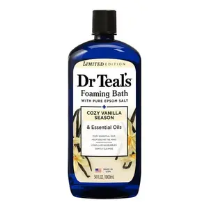 Dr Teal's Cozy Vanilla Season Foaming Bath, 34 fl.oz.