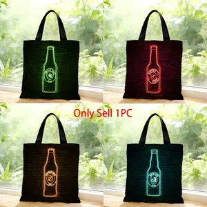 Game merchandise trendy functional C-Call of D-Duty Storage Bags Canvas Bags Series Print Bag Lightweight Shoulder High Appearance Large Capacity Minimalist  Soft Fabric Bag Shopping Bags