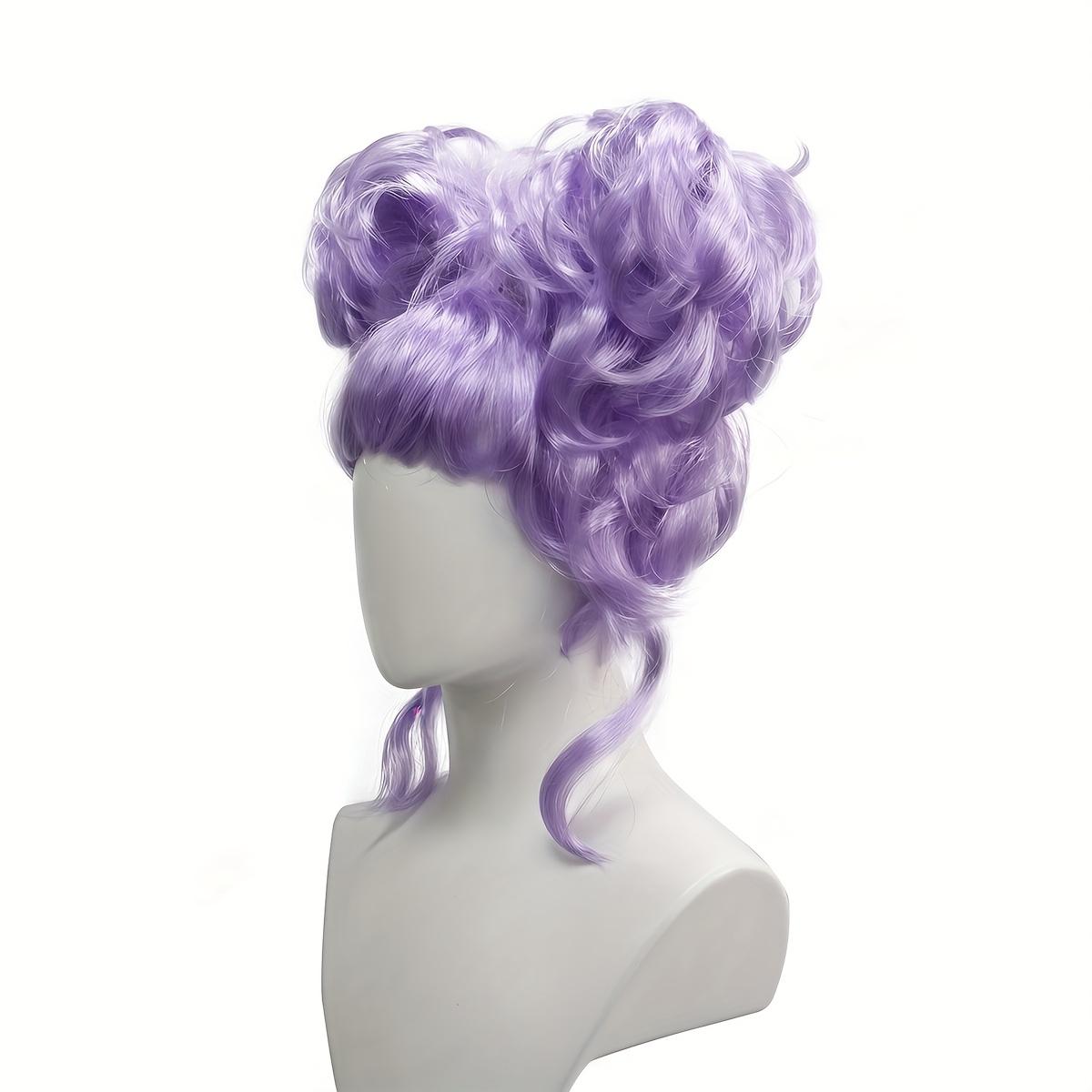 A Heart-Shaped Cosplay Wig with Uniquely Styled Short Curly Hair, Perfect for Halloween, Christmas, And Party Performances