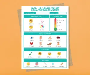 Kids Pretend Play Notepads - Custom