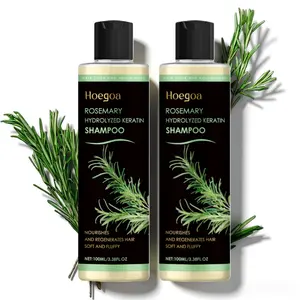 Rosemary Thickening Shampoo Set (100ML x 2) – Plant-Based Hair Care for Cleansing, Oil Control, Hydrating, Moisturizing Smoothness, and Improved Dull Frizzy Split Ends, with Lightweight Scalp Care.