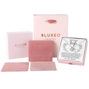 To My Beautiful Wife Necklace Sterling Silver Knot Pendant