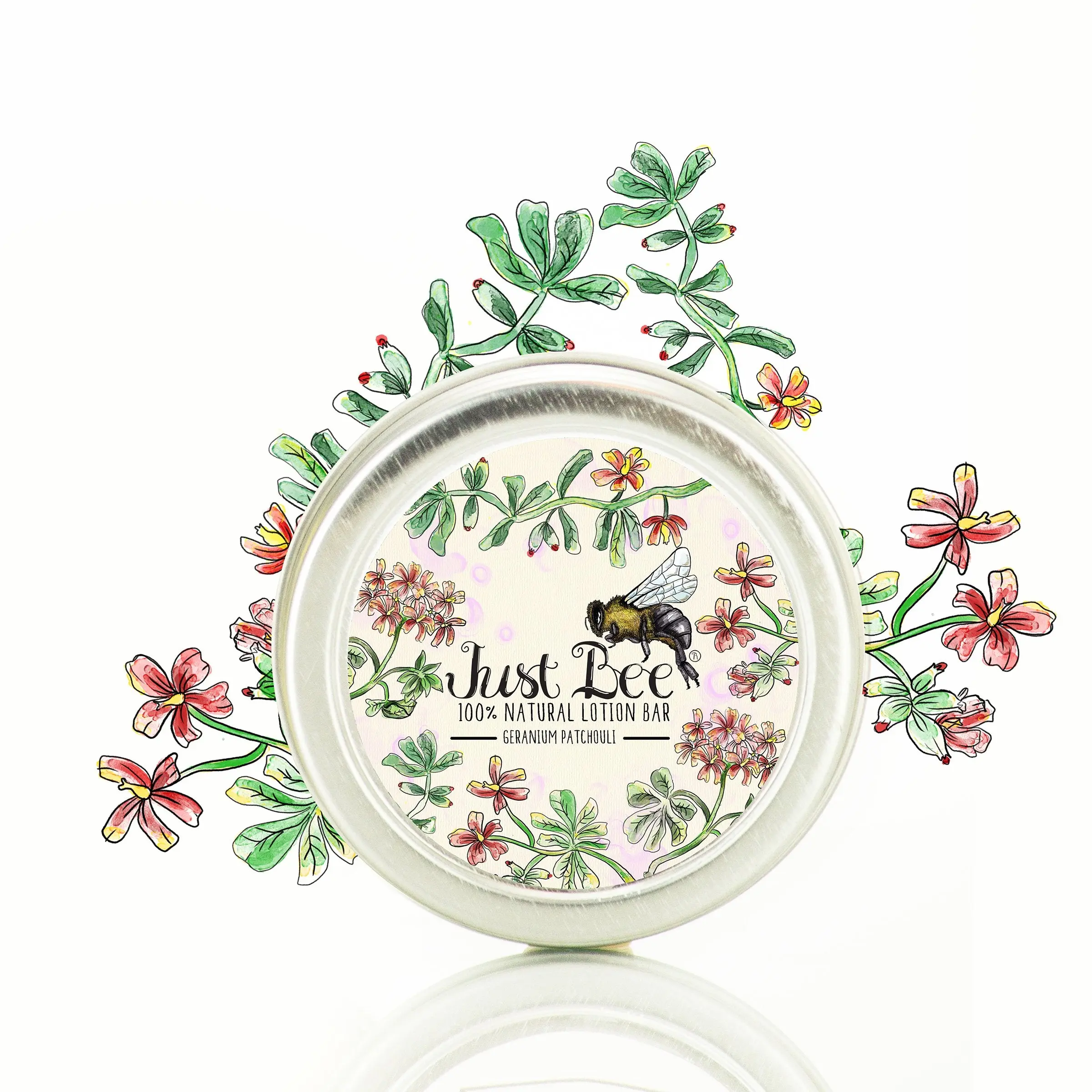 Lotion Bar - Patchouli Geranium