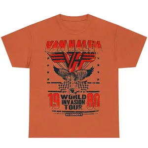 Van Halen 'World Invasion Distressed' T-Shirt