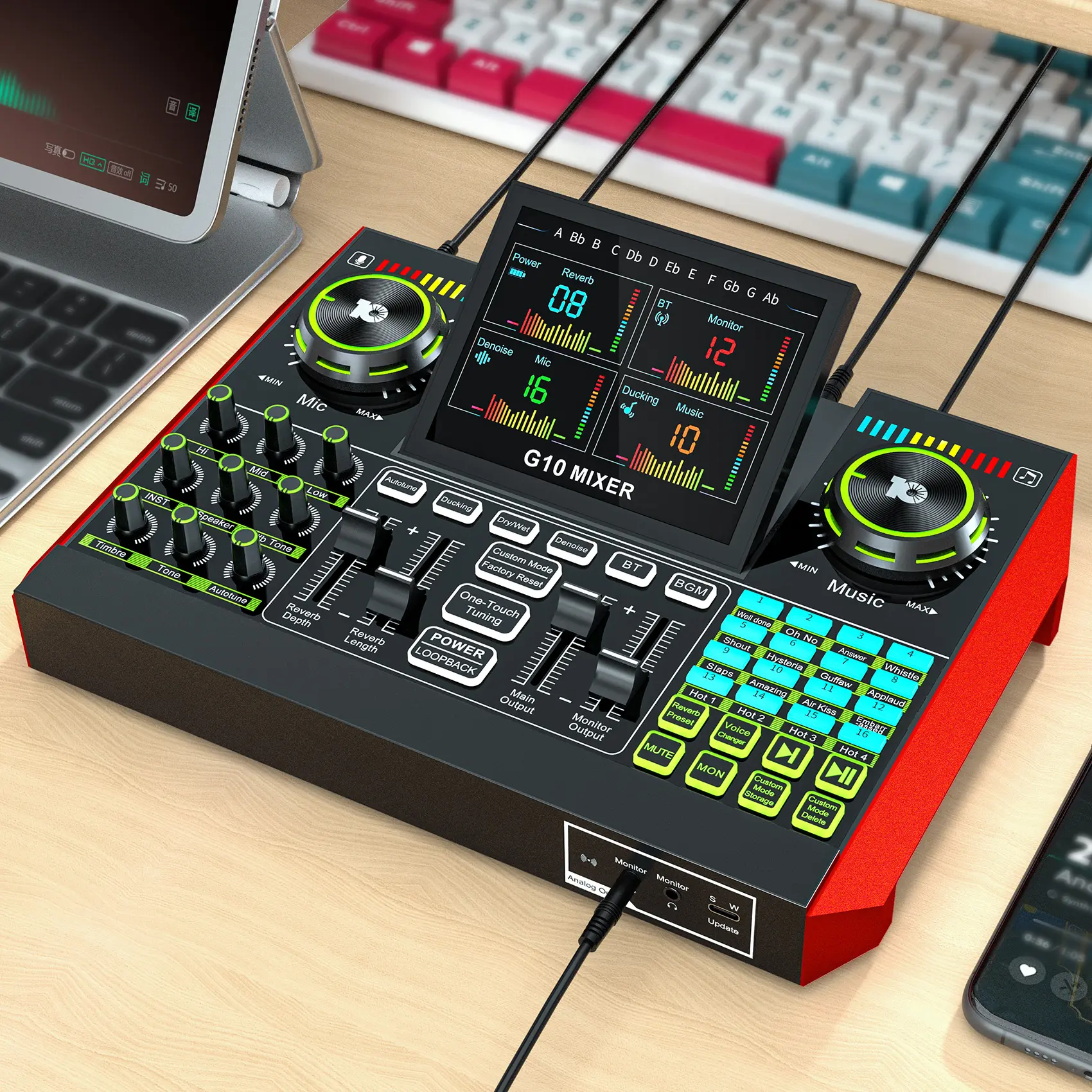 ボブディラン　SOUNDBOARD COLLECTION (10CD＋1DVD) Tenlamp G10 Sound Card Kit , Upgraded Microphone & Professional