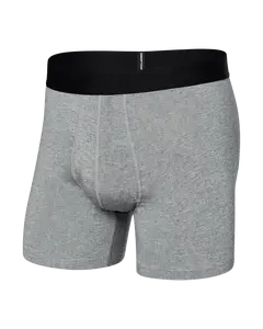 SAXX DropTemp® Cooling Cotton Boxer Brief – Dark Grey Heather
