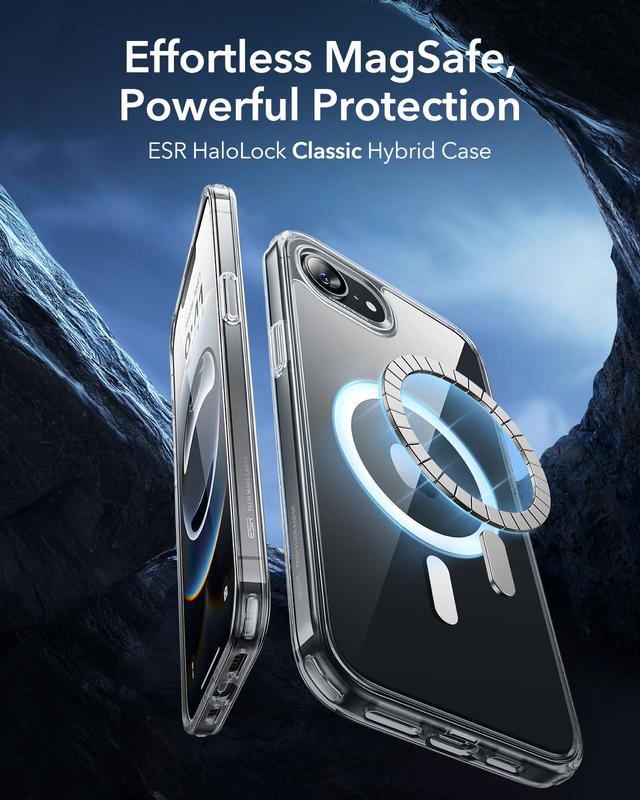 ESR for iPhone 17e/16e Case, Compatible with MagSafe, Shockproof Military-Grade Protection, Magnetic Phone Case for iPhone 16e, Classic Hybrid Case