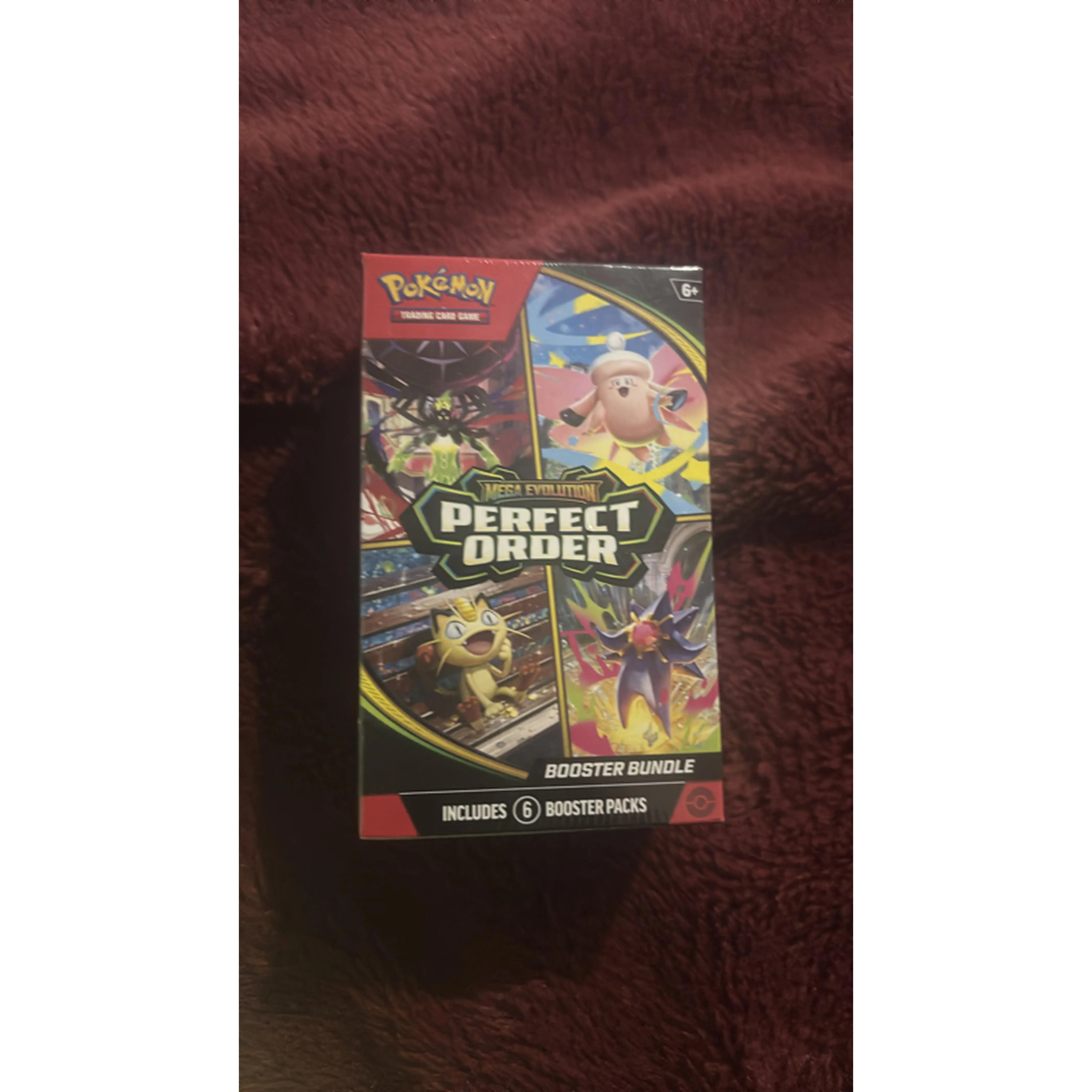 Pokemon Perfect Order Booster Bundle - Includes 6 Booster Packs - Trading Card Game - Collectible Cards