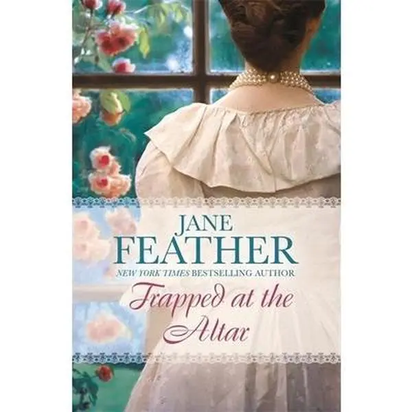 USED-Trapped at the Altar by Jane Feather (Paperback)