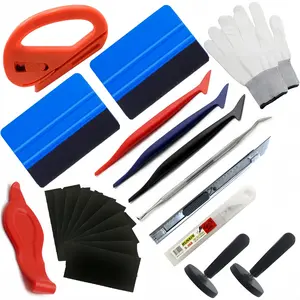32PCS Vinyl Wrap Tool Kit Car Wrapping Kit Car Tint Tools Kit Window Tint Squeegee