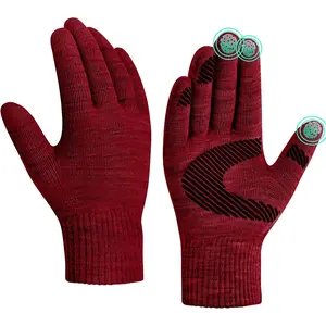 Thermal Winter Gloves for Men Women, Cold Weather Touchscreen Gloves for Running Cycling Hiking Driving