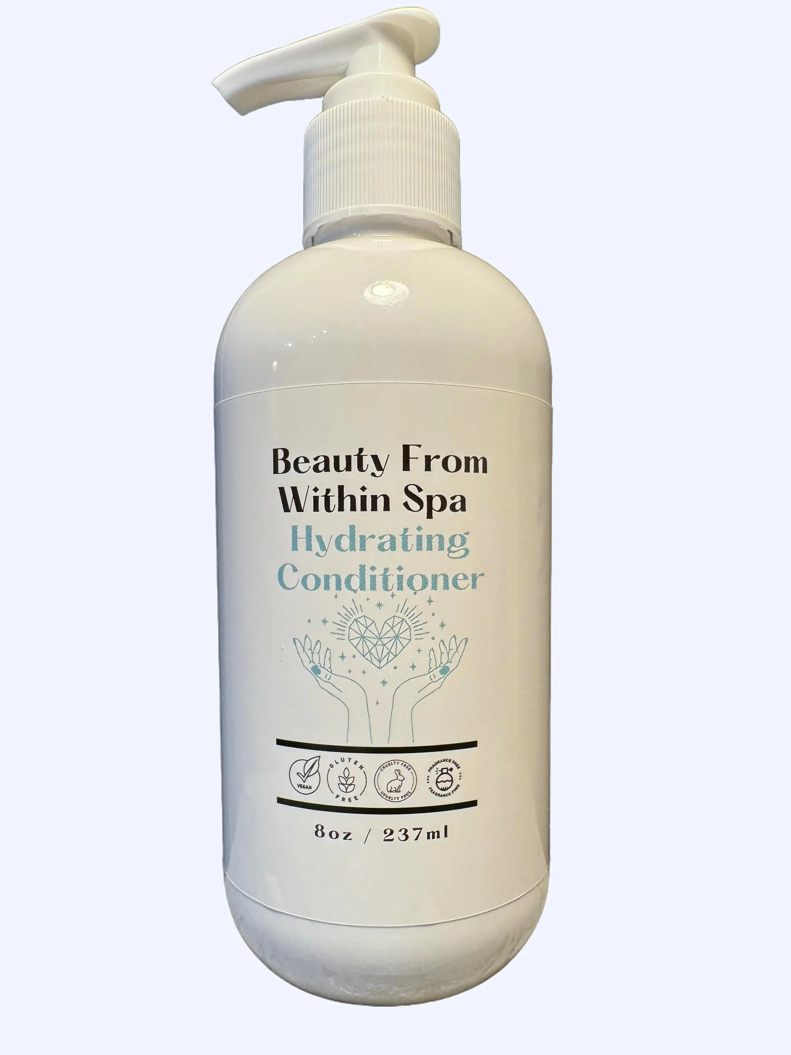 Beauty From Within Spa Hydrating Conditioner Aloe Vera & Ricewater 8oz Nourish Hair Naturally with Rice Water Formula