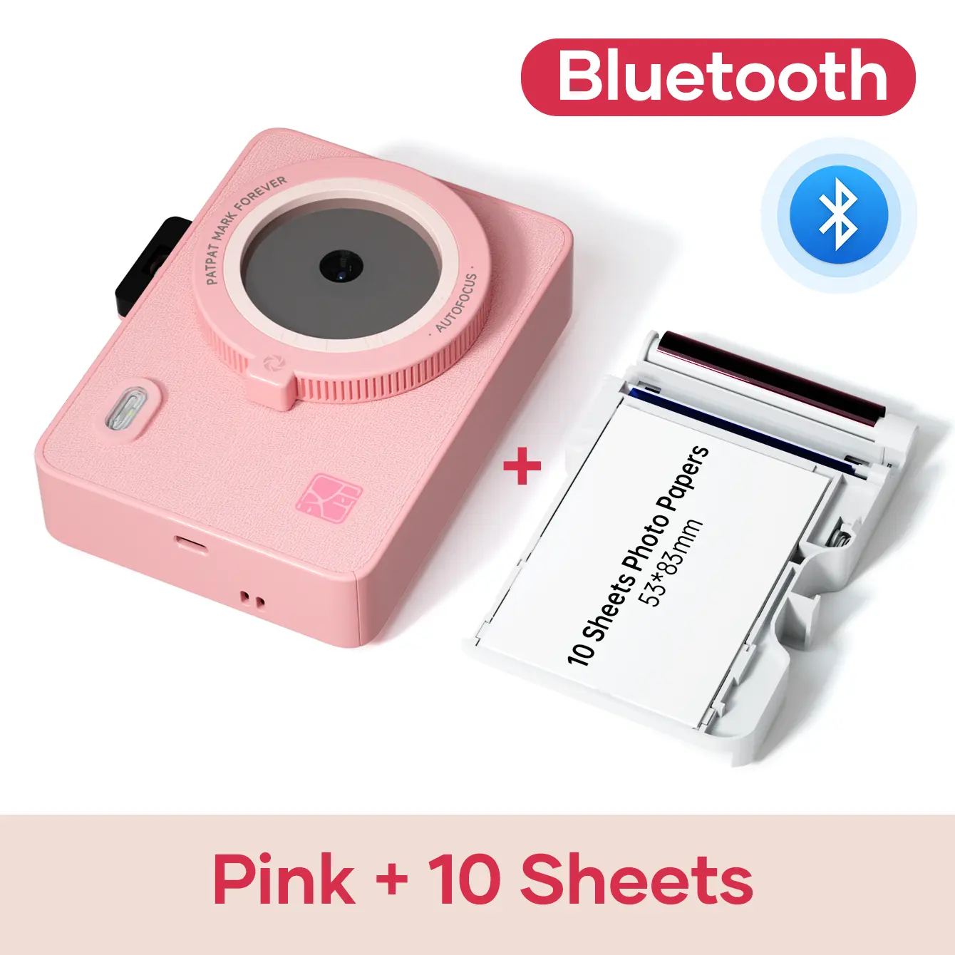 Pink + 10 Sheets