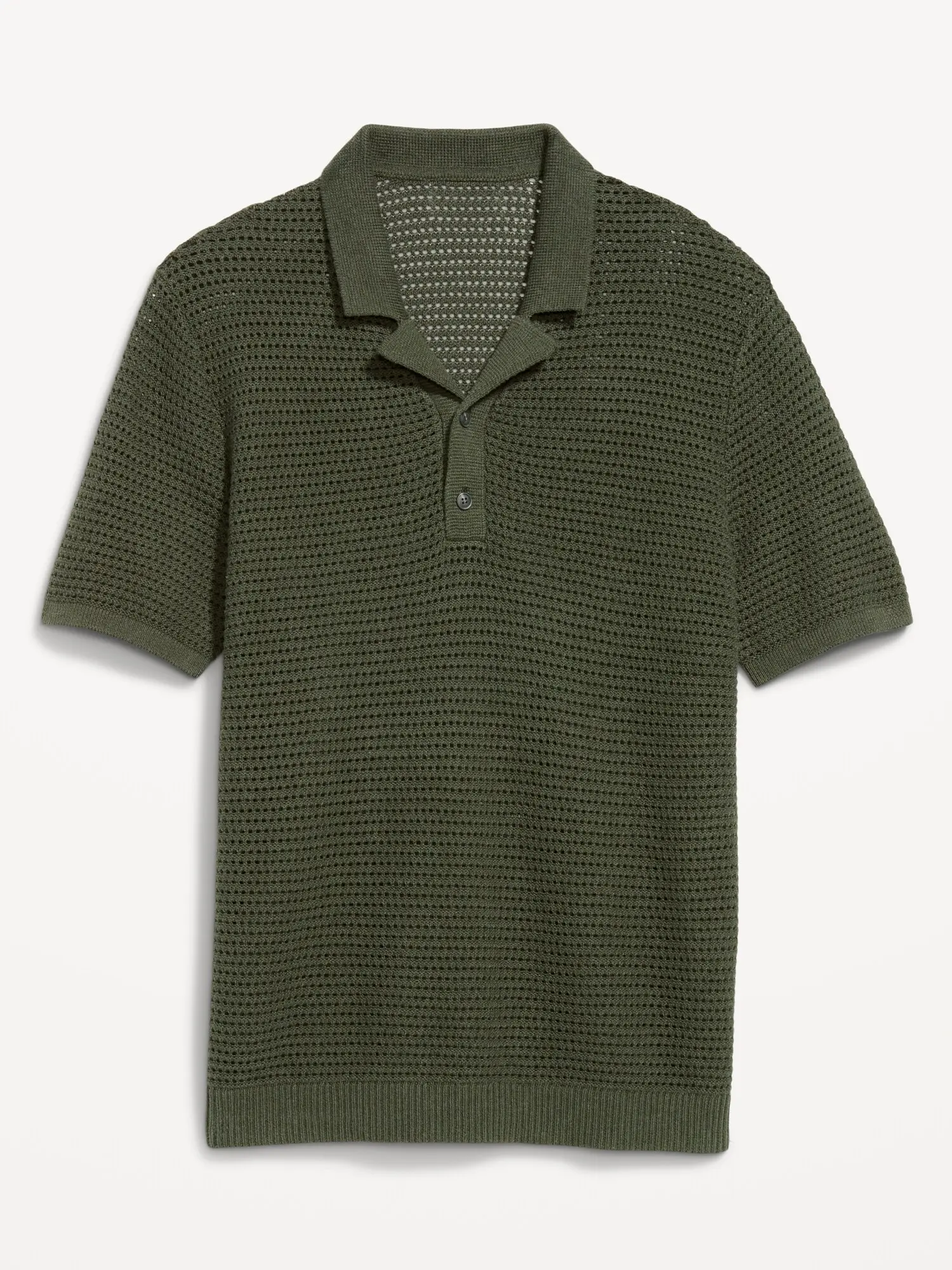 Old Navy Men's Short-Sleeve Polo Sweater - TikTok Shop