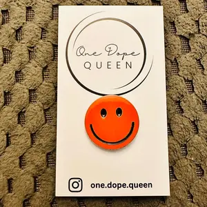 Smiley Face Pin