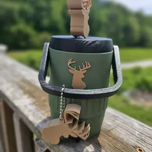 Mini Can Koozie, Deer- Beverage Holder for Cans