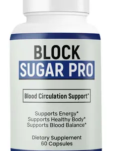 (1 Pack) Block Sugar Pro Capsules, Advanced Blood Support Formula