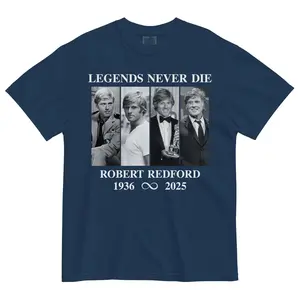 Rest in Peace Robert Redford Legends Never Die Shirt, Vintage Movie Star Shirt Thank You For Memories, Rip Robert Redford Shirt