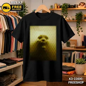 Backrooms Wall Face Horror T-Shirt, Creepy Creature VHS Tee, Liminal Space Entity Aesthetic Shirt, Horror Movie Fan Gift 7SJ