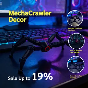 MechaCrawler – Futuristic Tech Decor, Ideal Gift for Tech Lovers, Surprise Him this April 22 (Earth Day)