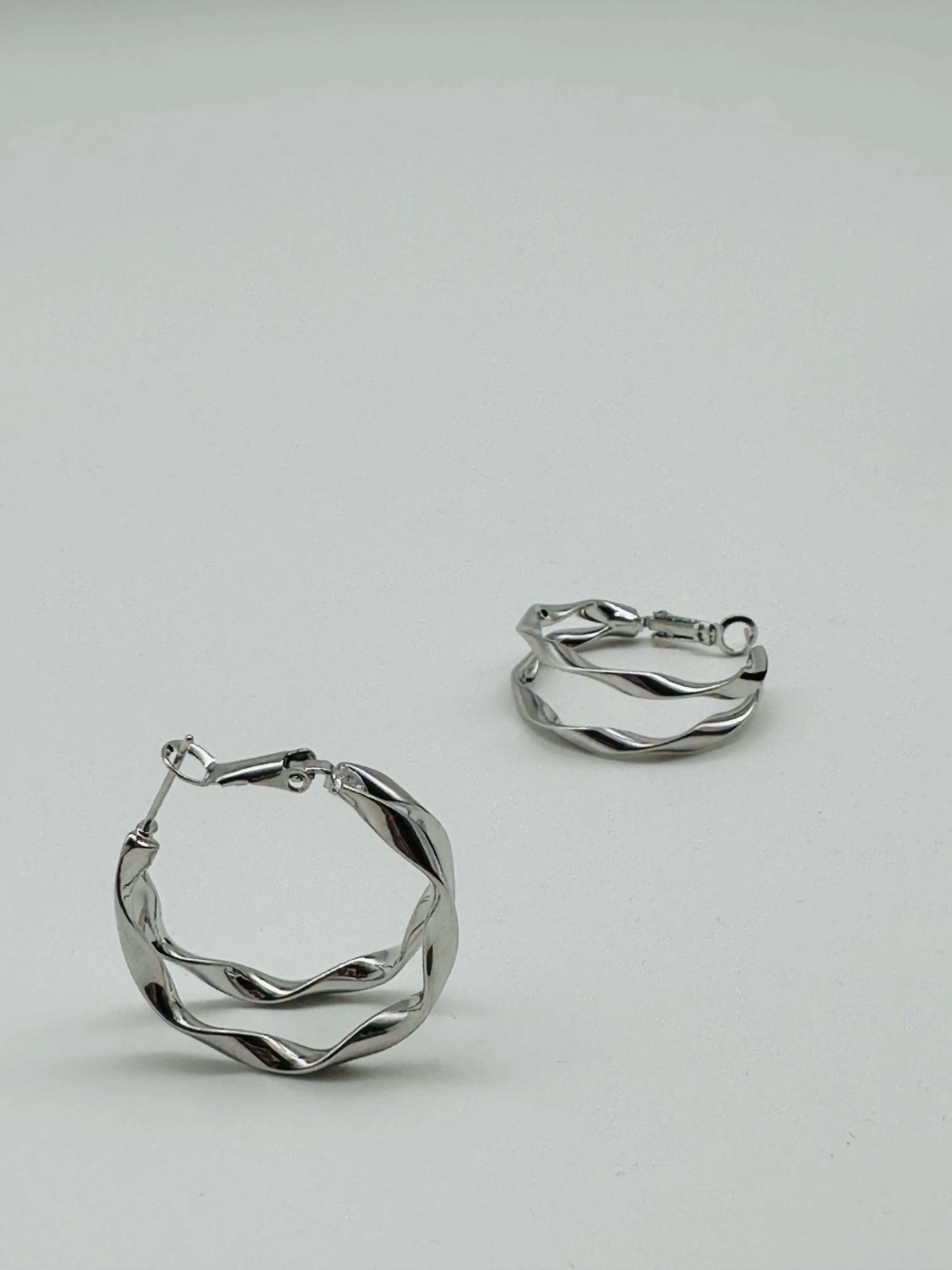 Double-Layer Mirror Earrings