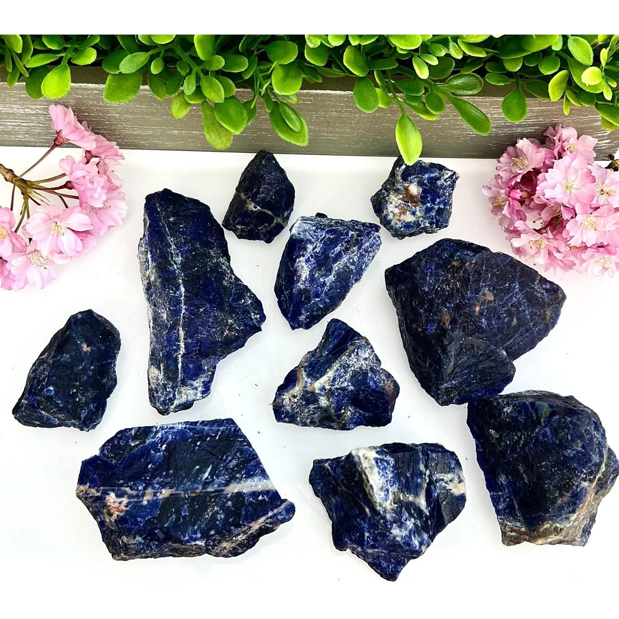 Wholesale Lot 2 lb Natural Sodalite Crystal Raw Nice Quality