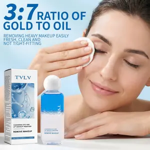 Gentle Eye & Lip Makeup Remover Liquid, Alcohol-Free, Fragrance-Free, Tear Ph Balanced, Oil-Free, Suitable for Daily Use & Heavy Makeup