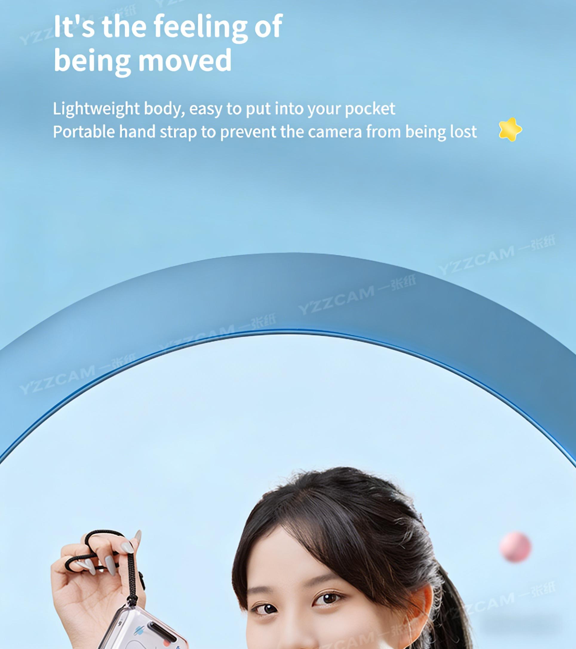 Film Camera: Point-and-Shoot Mini Retro Film Camera, Waterproof, Non-Instant, Creative Gift for Students and Instagram