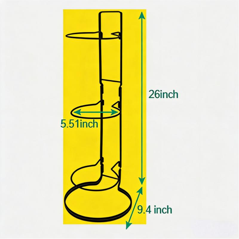 Basketball Storage Rack, 3-Tier Cube Ball Organizer, Freestanding Garage Sports Equipment Holder, Creative Indoor Detachable Vertical Display Stand for Volleyball, Football, Basketball