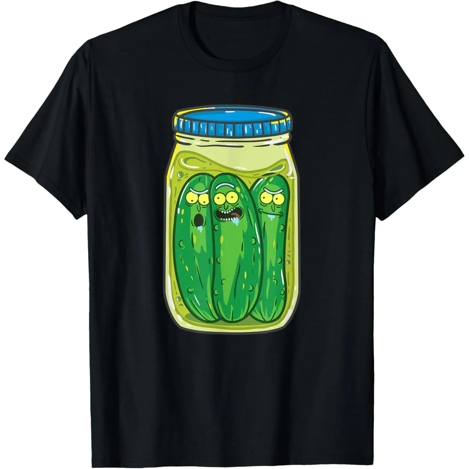 100%Pickle Rick Jar Rick & Morty Shirt T-Shirt