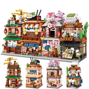 Science Education Building Blocks, Create Dreamy Street Scenes, Small Restaurant, Christmas Gift, New Year Gift, Birthday Toy